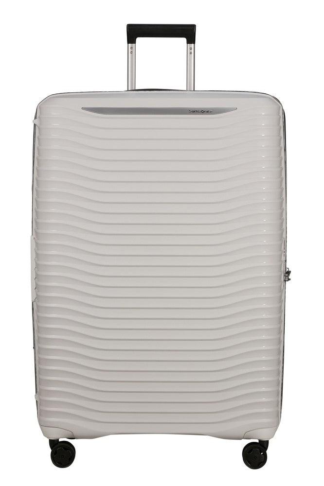 Samsonite UPSCAPE ekspanderende XL koffert 81 cm Cloud White-Harde kofferter-BagBrokers