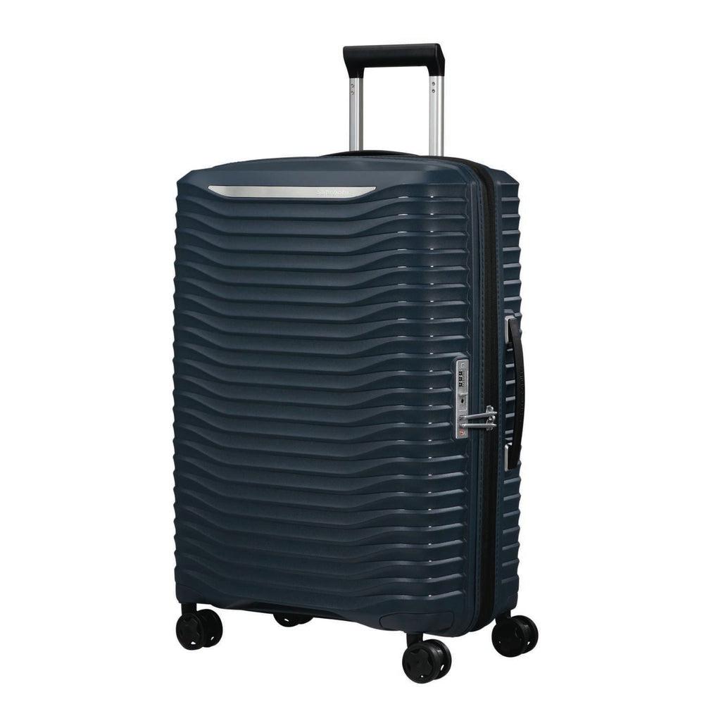 Samsonite UPSCAPE ekspanderende stor koffert 75 cm Blue night-Harde kofferter-BagBrokers