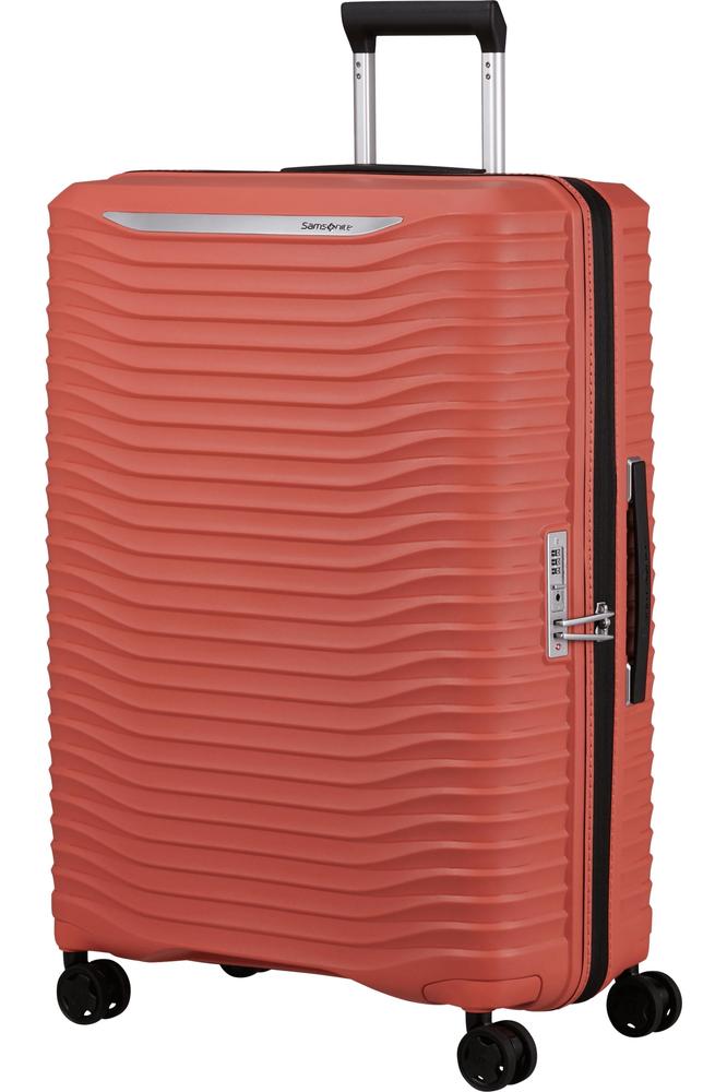 Samsonite UPSCAPE ekspanderende stor koffert 75 cm Clay-Harde kofferter-BagBrokers