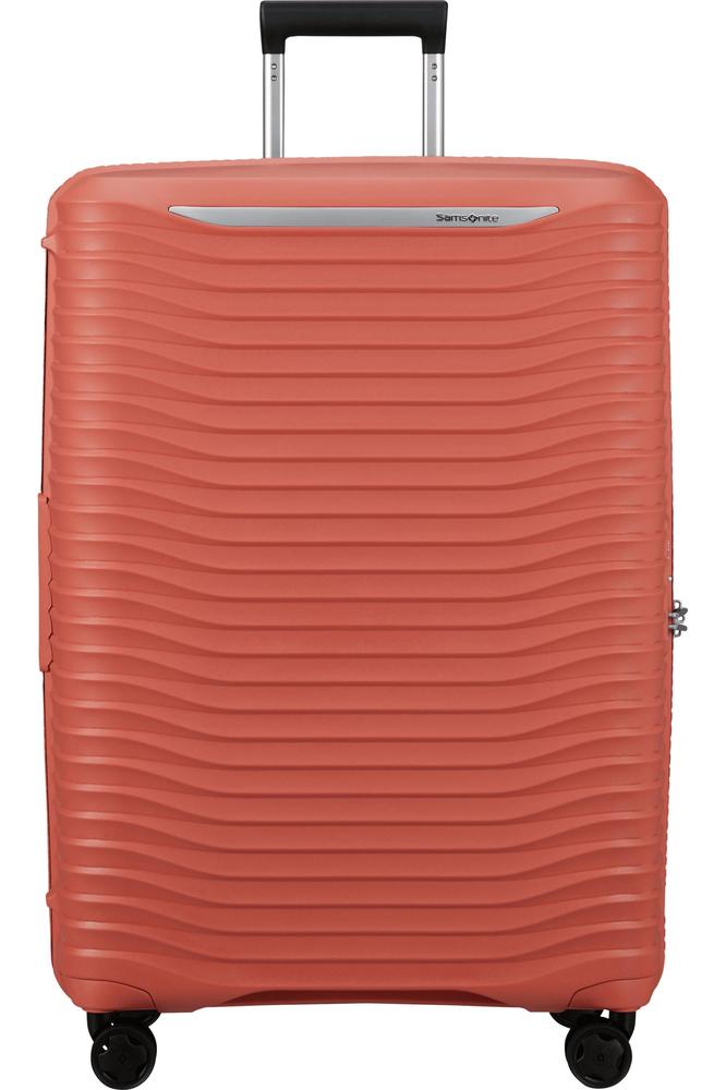 Samsonite UPSCAPE ekspanderende stor koffert 75 cm Clay-Harde kofferter-BagBrokers