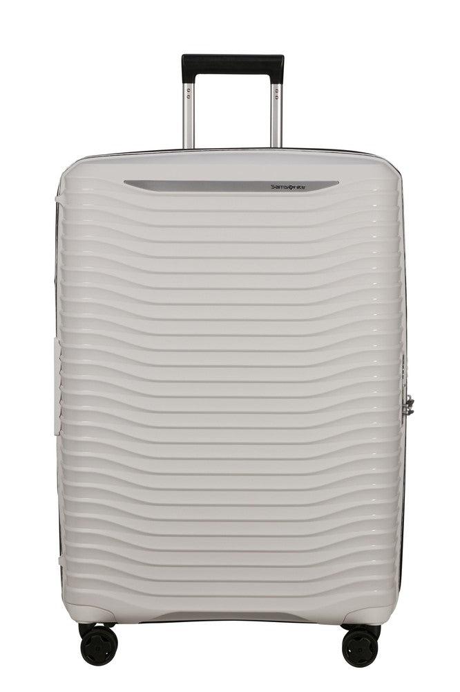 Samsonite UPSCAPE ekspanderende stor koffert 75 cm Cloud White-Harde kofferter-BagBrokers