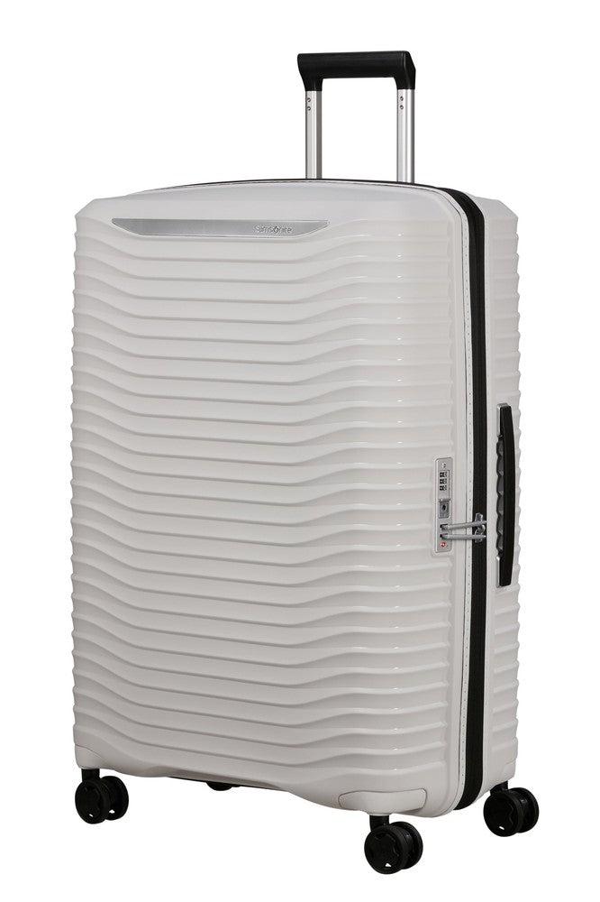 Samsonite UPSCAPE ekspanderende stor koffert 75 cm Cloud White-Harde kofferter-BagBrokers