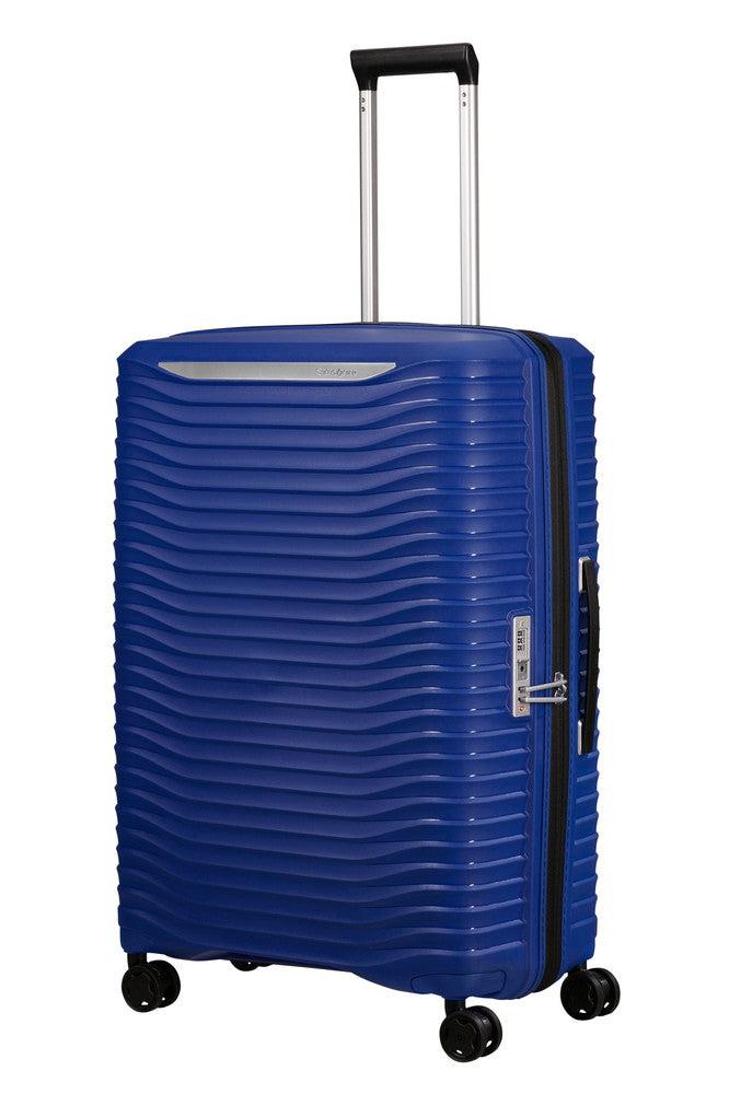 Samsonite UPSCAPE ekspanderende stor koffert 75 cm Nautical Blue-Harde kofferter-BagBrokers