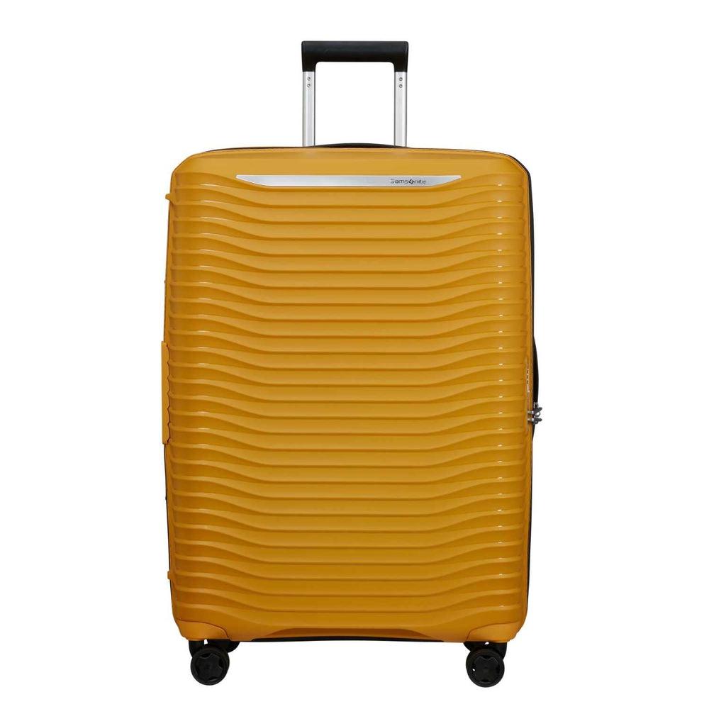 Samsonite UPSCAPE ekspanderende stor koffert 75 cm Yellow-Harde kofferter-BagBrokers