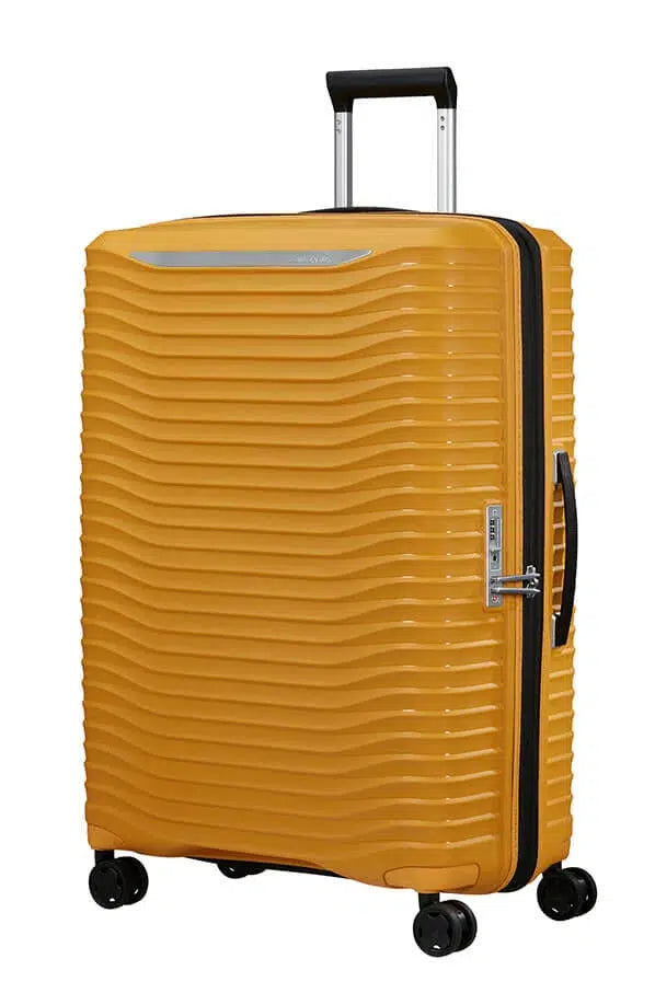 Samsonite UPSCAPE ekspanderende stor koffert 75 cm Yellow-Harde kofferter-BagBrokers
