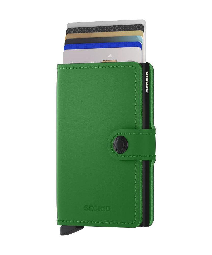 Secrid Miniwallet Bright Green-Lommebok/ Kortholder-BagBrokers