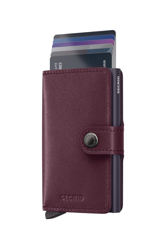 Secrid Miniwallet Cranberry-Lommebok/ Kortholder-BagBrokers