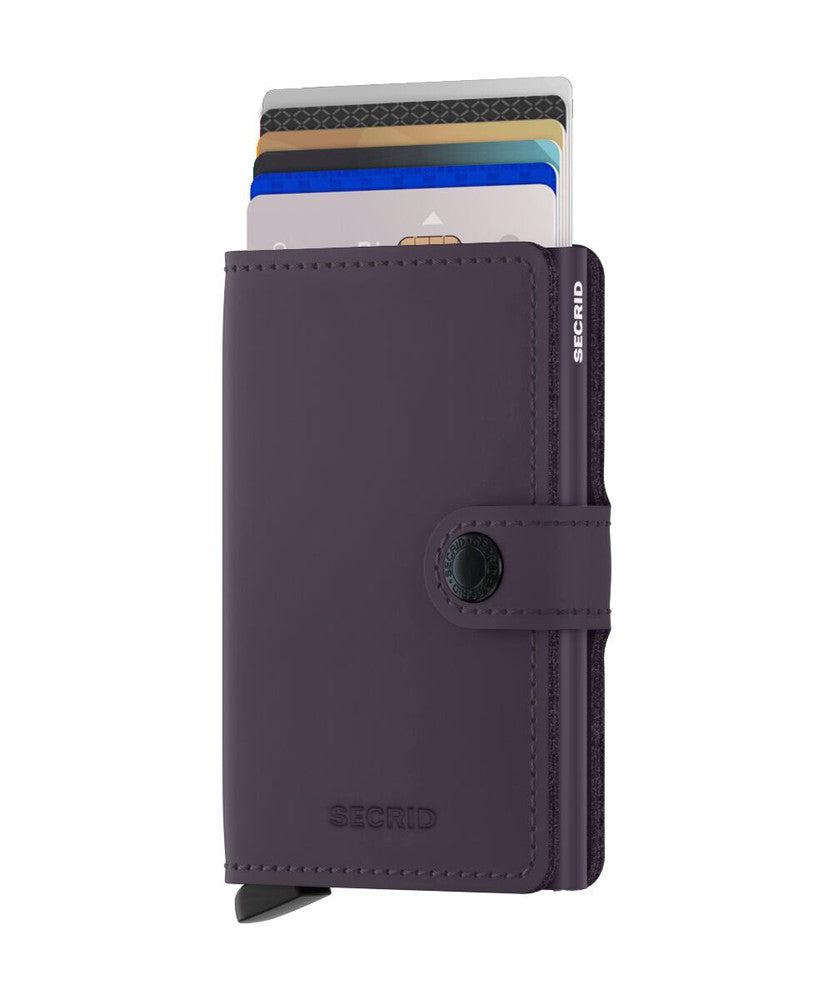 Secrid Miniwallet Dark Purple-Lommebok/ Kortholder-BagBrokers