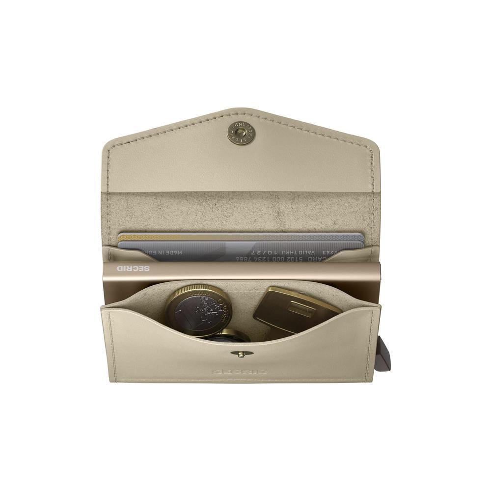 Secrid Miniwallet Envelope Latte-Lommebok/ Kortholder-BagBrokers