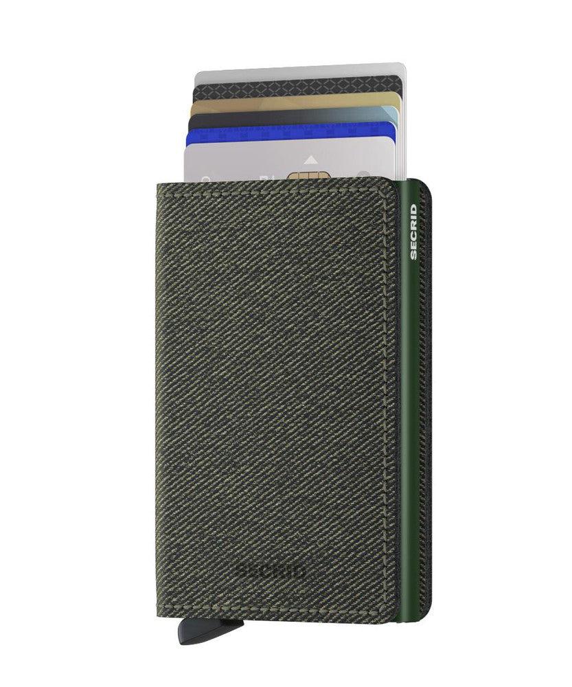 Secrid Slimwallet Twist Green-Lommebok/ Kortholder-BagBrokers