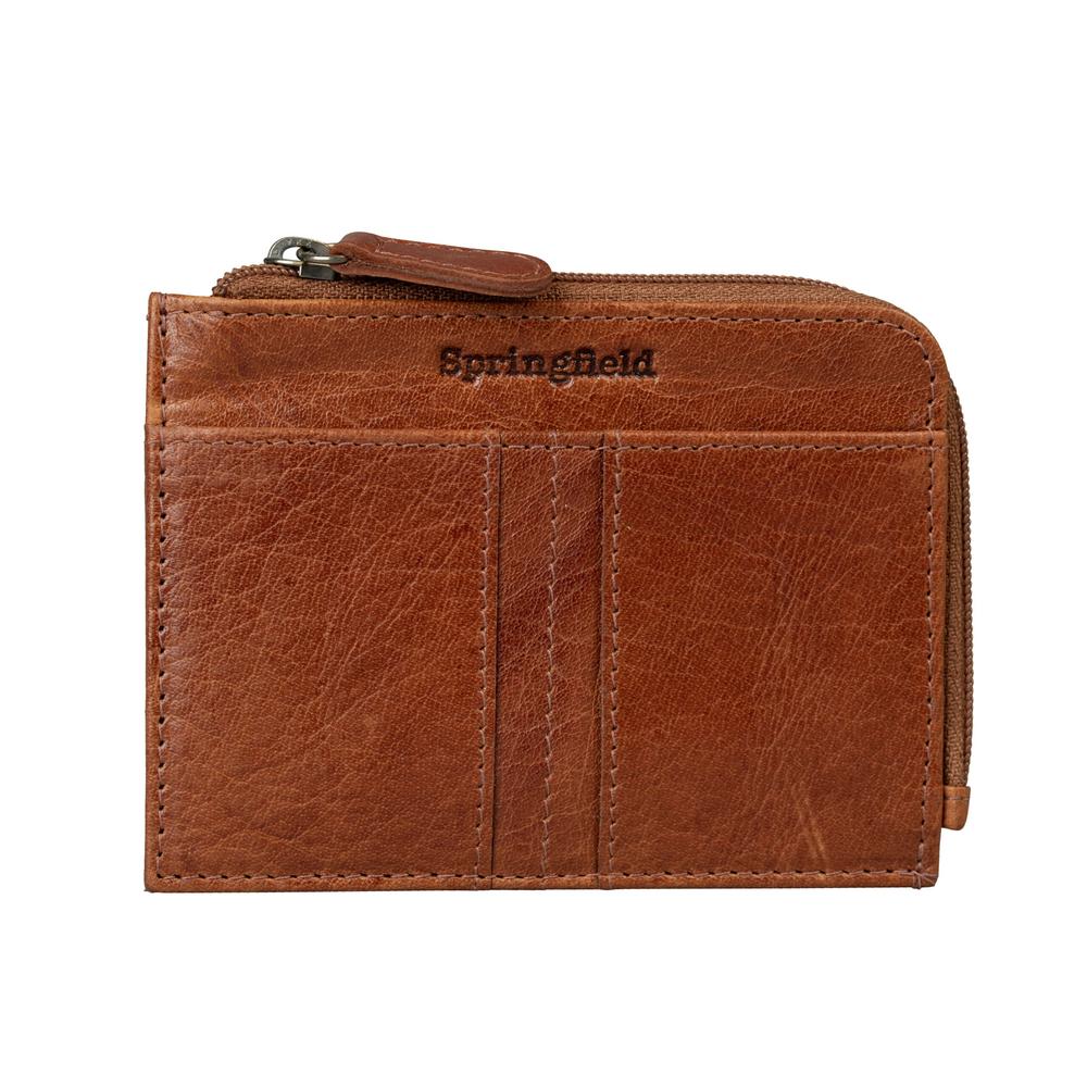 Springfield Lommebok i skinn Cognac-Lommebok/ Kortholder-BagBrokers
