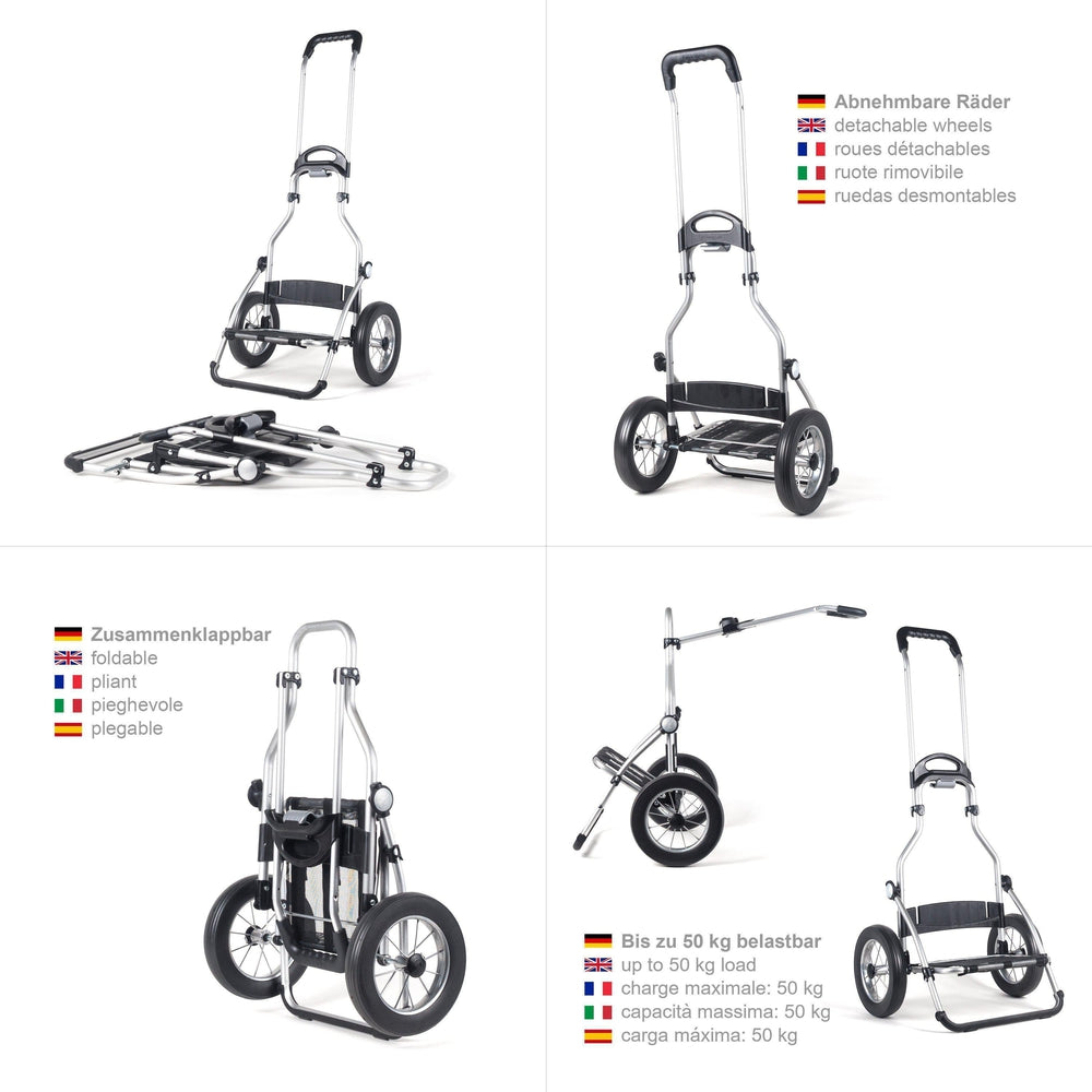 Svart Andersen Royal Shopper Senta Trillebag 49 Liter 3,5 kg-Bagger-BagBrokers