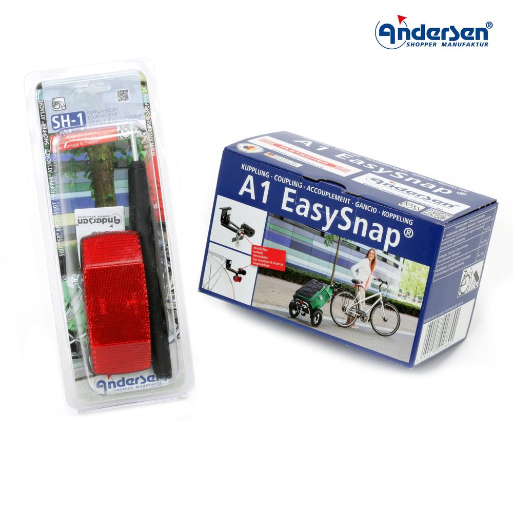 Sykkelfeste A1 Easy Snap for Andersen trillevogner-Trillevogn-BagBrokers