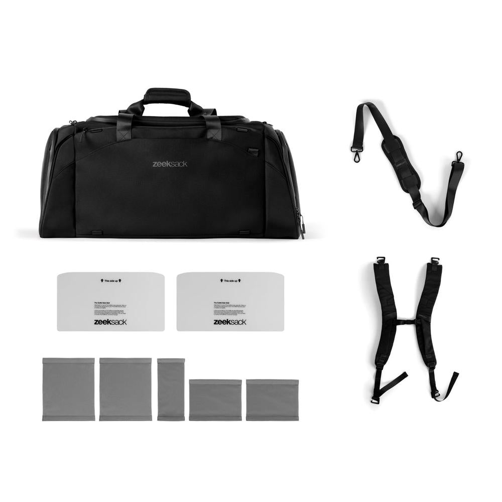 The Duffelbag detaljer og tilleggsutstyr