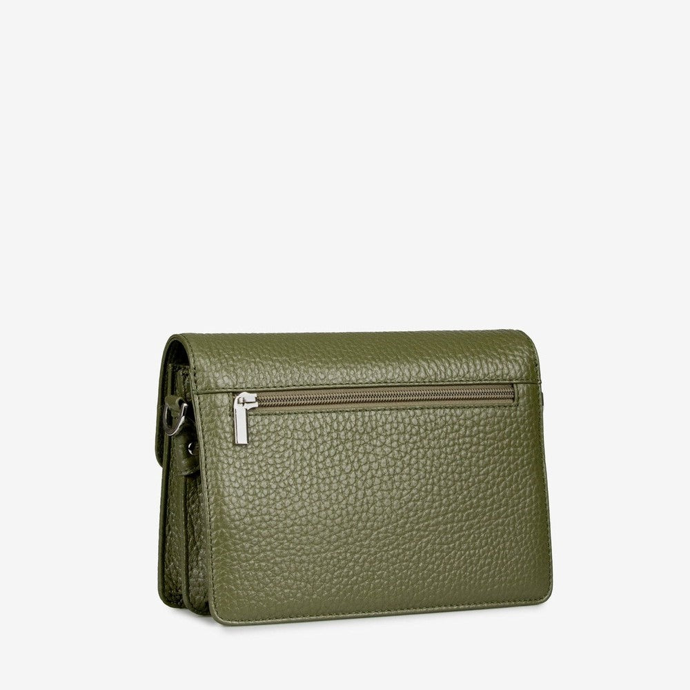 Treats Nelly håndveske i skinn Grønn-Damevesker-BagBrokers