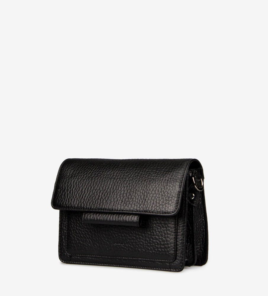 Treats Nelly håndveske i skinn Svart-Damevesker-BagBrokers