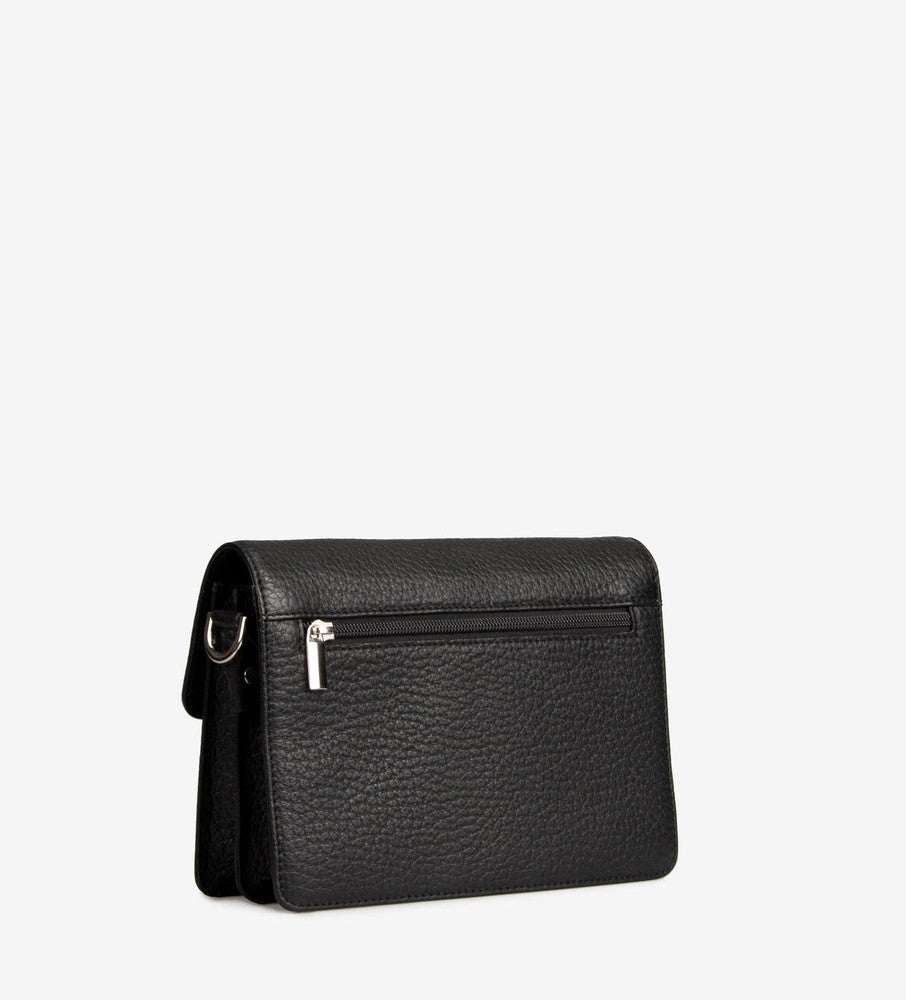 Treats Nelly håndveske i skinn Svart-Damevesker-BagBrokers