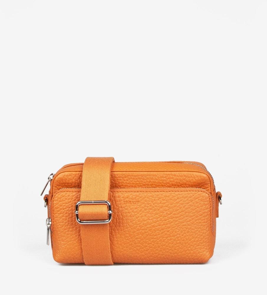 Treats Venus crossbody og skulderveske i skinn Orange-Damevesker-BagBrokers