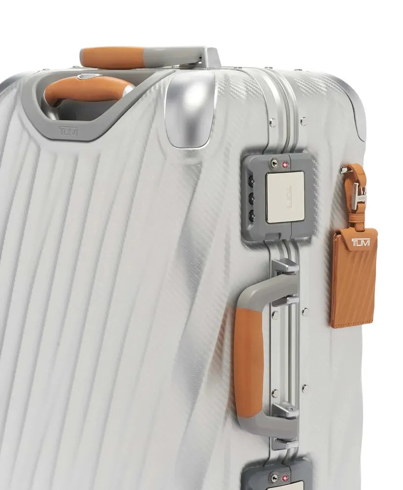 Tumi 19 Degree Aluminium International Carry-On 56 cm Texture Silver-Harde kofferter-BagBrokers
