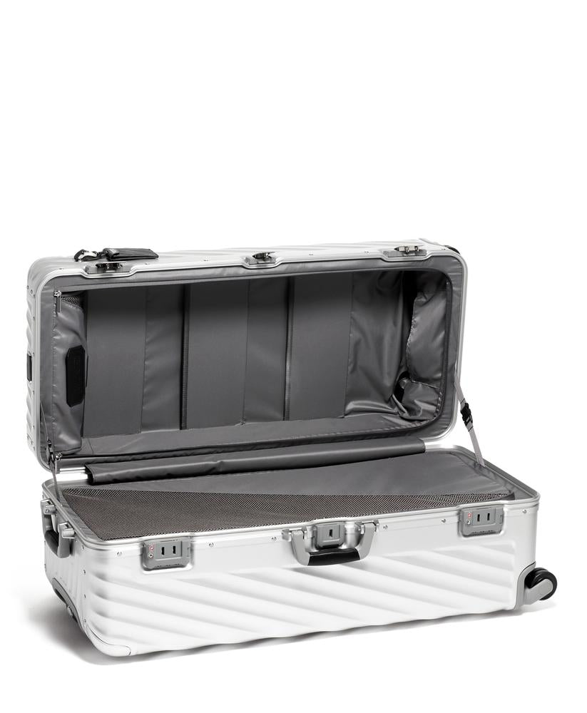 Tumi 19 Degree Aluminium Rolling Trunk 87 cm Silver-Harde kofferter-BagBrokers