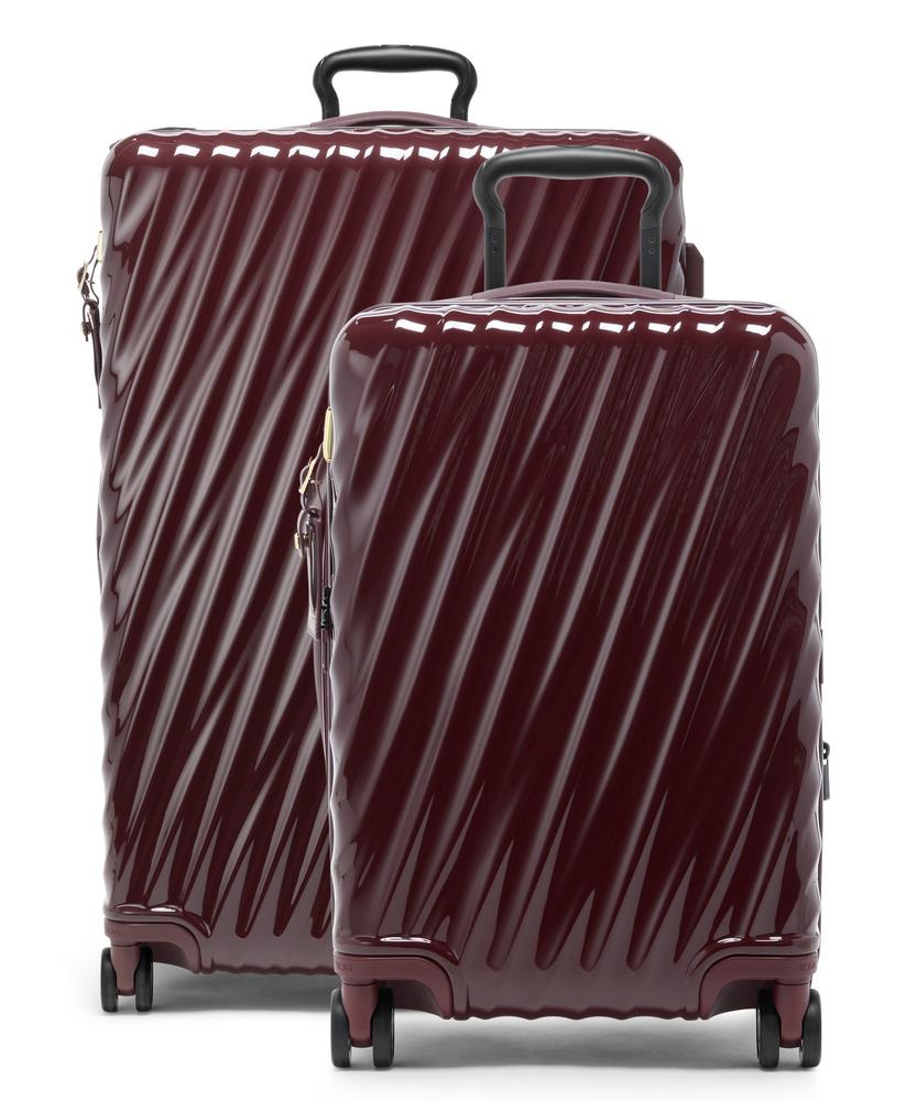 Tumi 19 Degree International Expandable Carry-On 55 cm Wine-Harde kofferter-BagBrokers