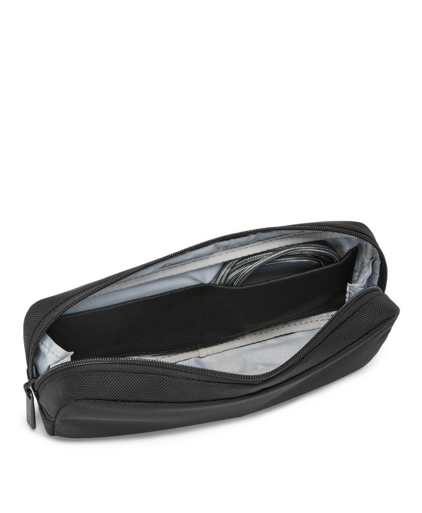 Tumi ALPHA Electronic Cord Pouch Black-Toalettmappe-BagBrokers