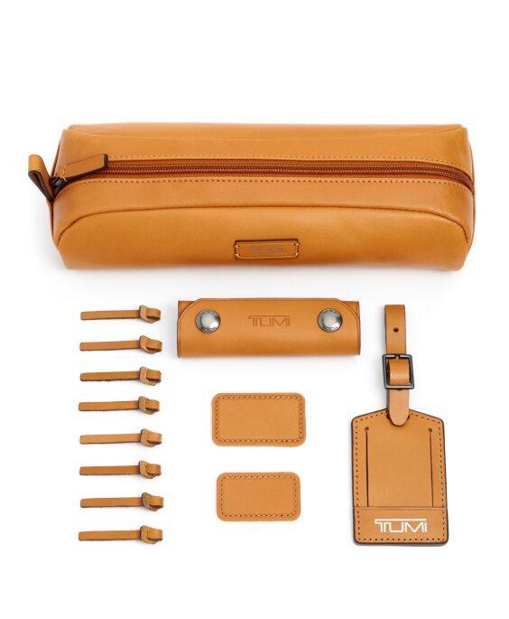 Tumi Accents travel kit Tan Leather-Reisetilbehør-BagBrokers
