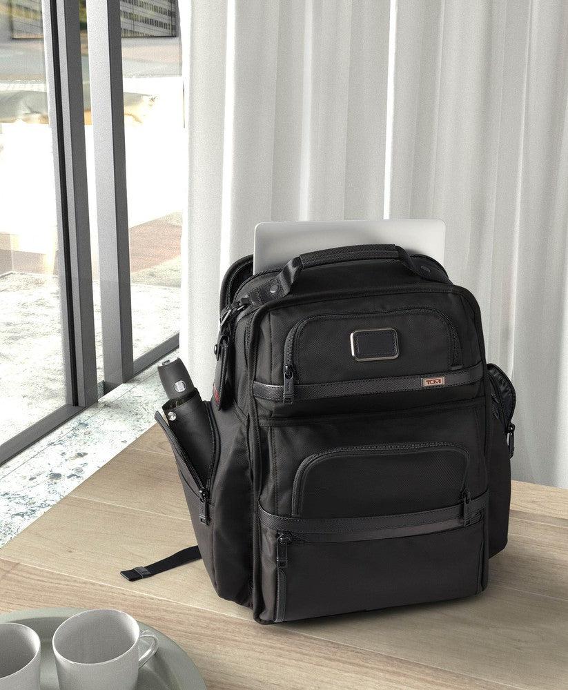 Tumi Alpha 3 Brief Backpack Black-Ryggsekker-BagBrokers