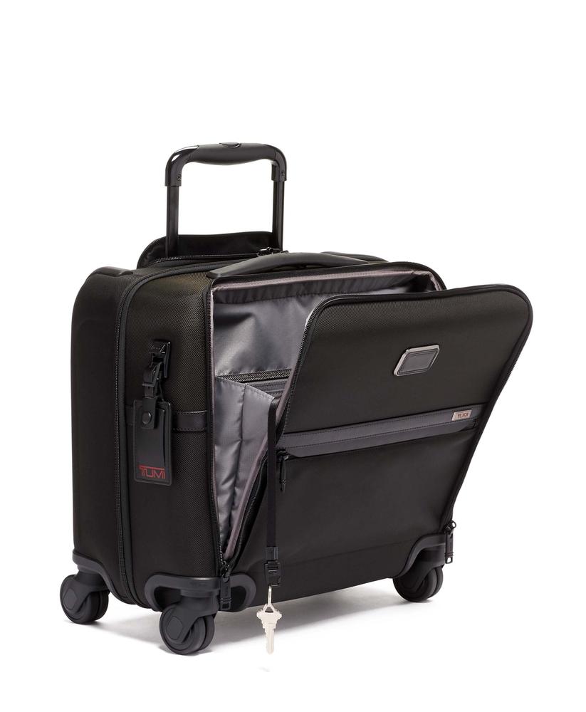 Tumi Alpha 3 Compact Wheeled Brief 40,5 cm Black-Myke kofferter-BagBrokers