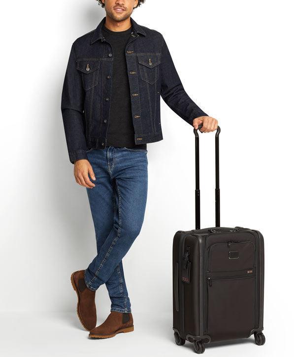 Tumi Alpha 3 Continental Dual Access Expandable Carry-On 56 cm Navy-Myke kofferter-BagBrokers