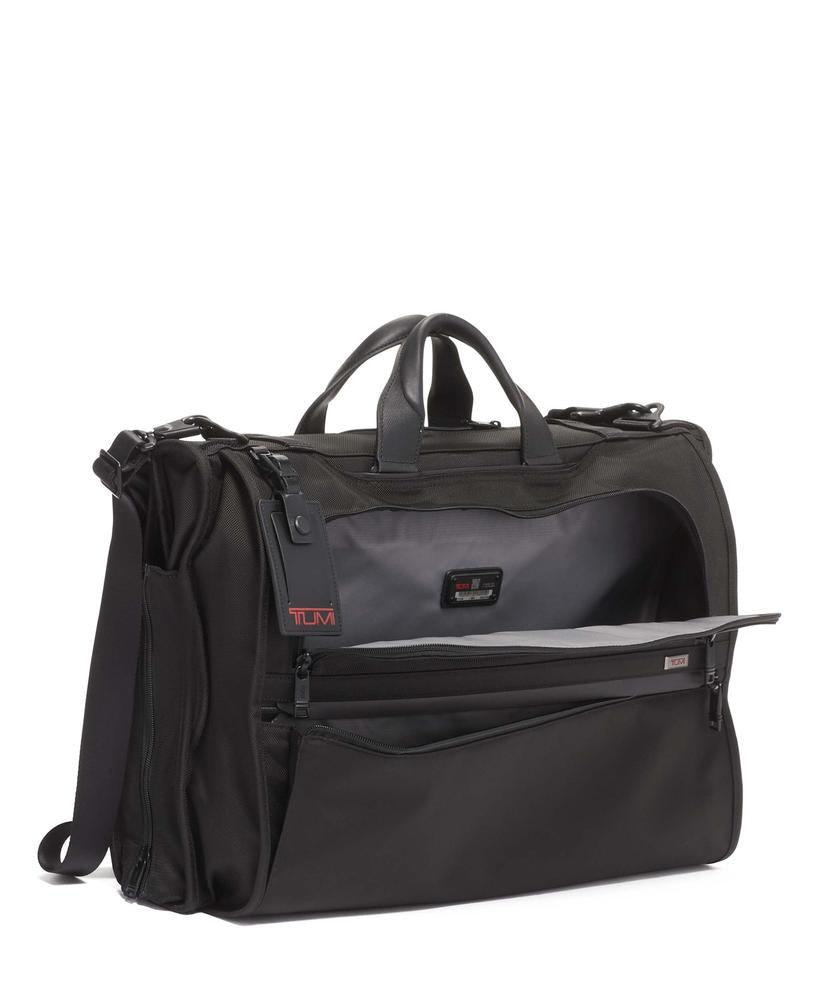 Tumi Alpha 3 Garment Tri-Fold Bag 38 cm Black-Bagger-BagBrokers