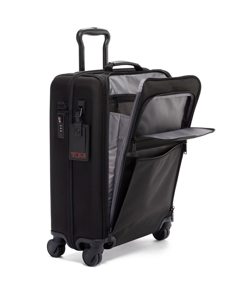 Tumi Alpha 3 International Slim Super Leger Carry-On 55 cm Black-Myke kofferter-BagBrokers