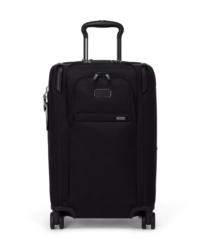 Tumi Alpha 4 Dual Access Expandable Cabin 55 cm Black-Myke kofferter-BagBrokers