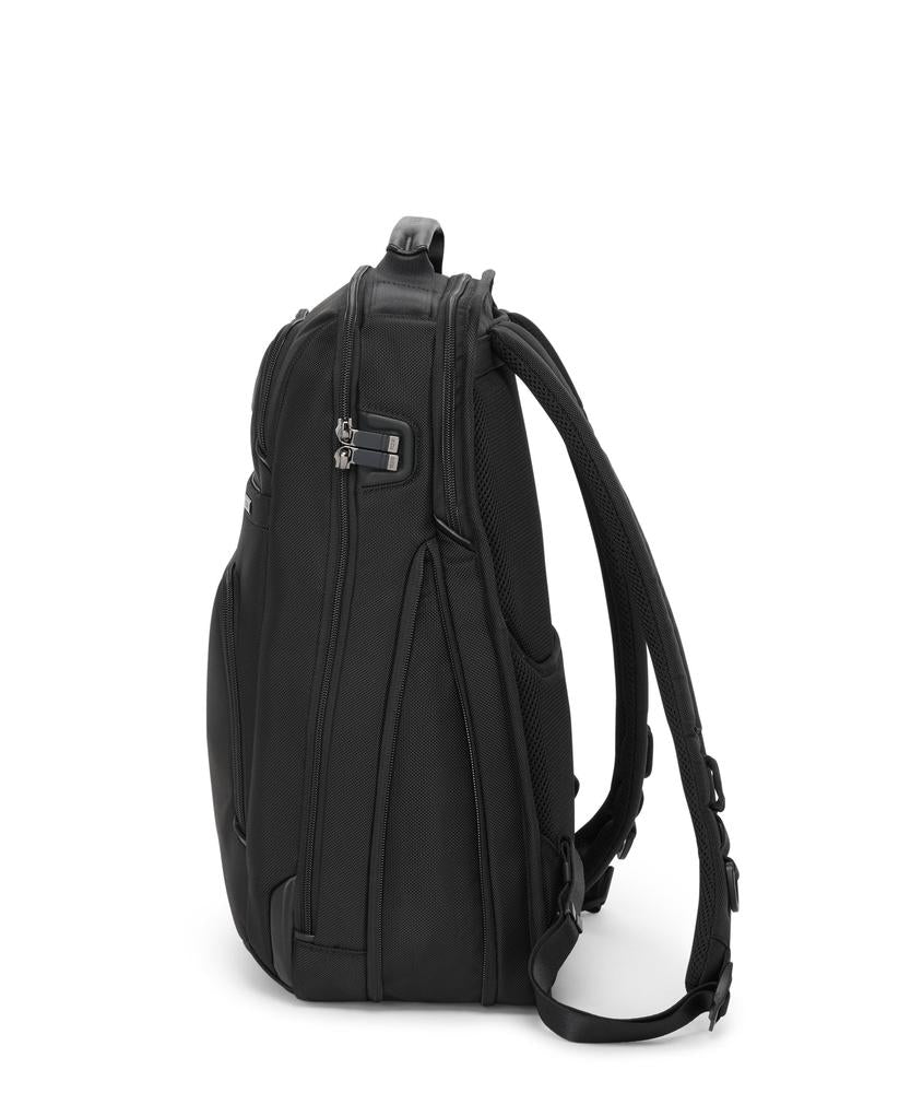 Tumi Alpha 4 Large 17” Expandable Backpack Black-Ryggsekker-BagBrokers
