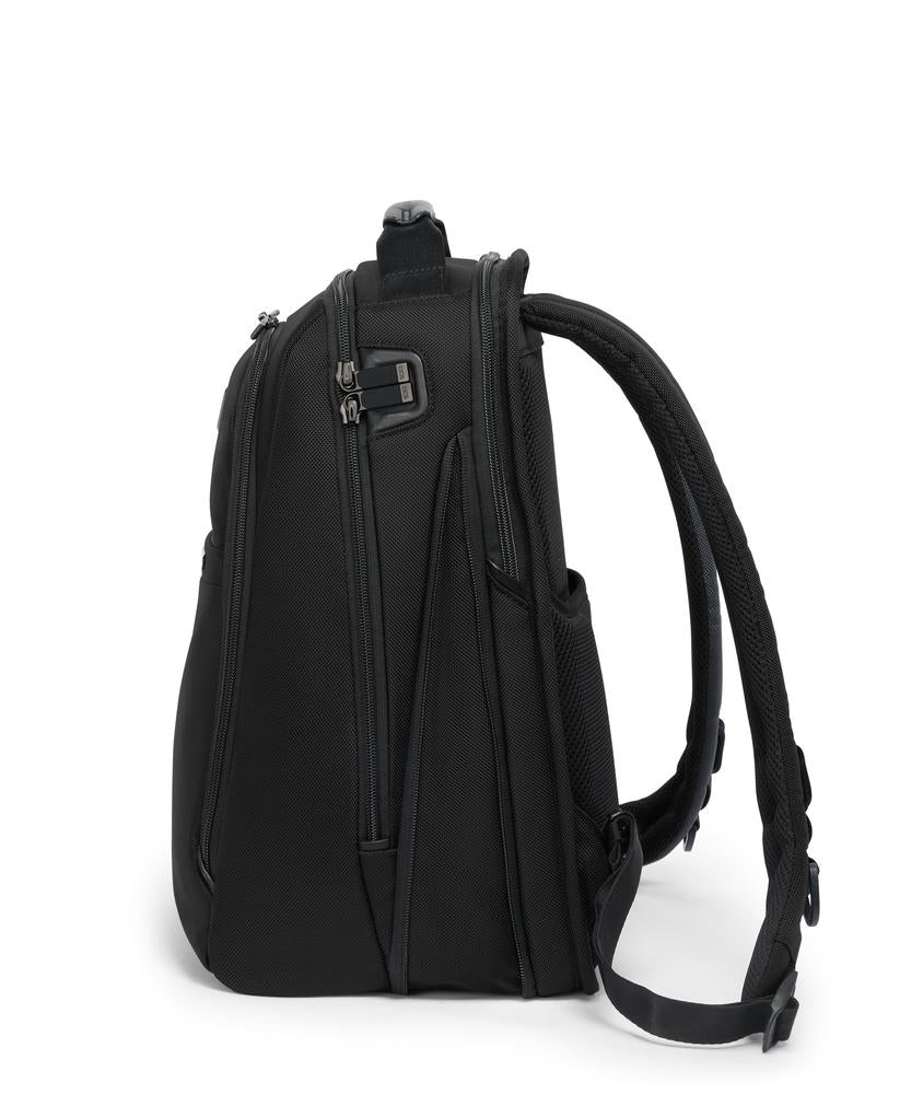 Tumi Alpha 4 Medium 15" Expandable Backpack Black-Ryggsekker-BagBrokers