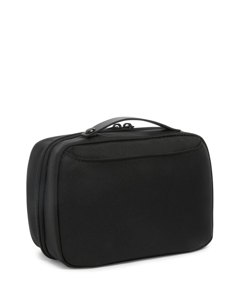 Tumi Alpha 4 Split Travel Kit Black-Toalettmappe-BagBrokers
