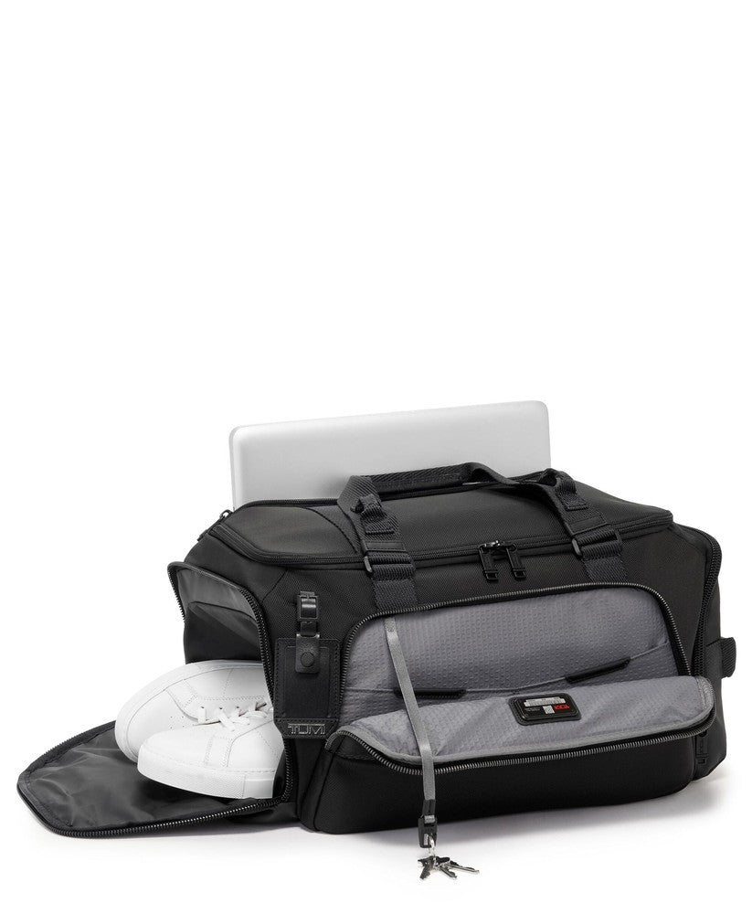 Tumi Alpha Bravo Mason Duffel Black-Bagger-BagBrokers