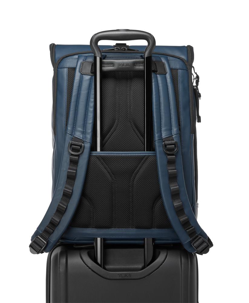 Tumi Alpha Bravo Surveillance Flap Backpack Navy-Ryggsekker-BagBrokers