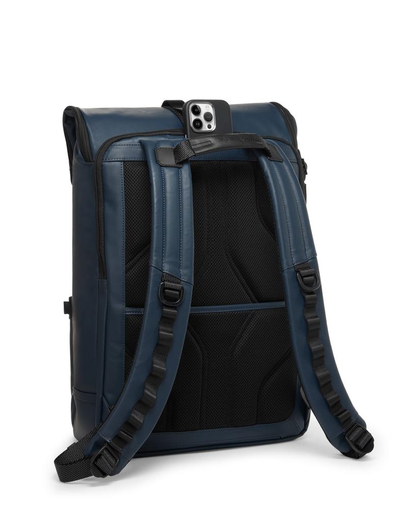 Tumi Alpha Bravo Surveillance Flap Backpack Navy-Ryggsekker-BagBrokers