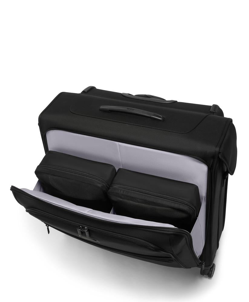 Tumi Alpha Large Garment Checked Black-Bagger-BagBrokers