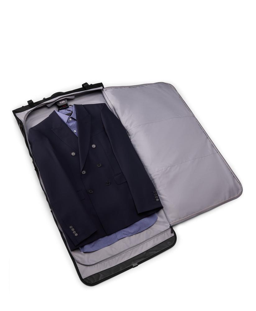 Tumi Alpha Tri-Fold Garment Bag Black-Bagger-BagBrokers