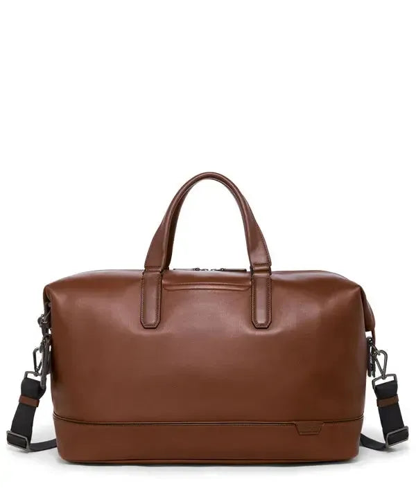 Tumi Harrison Nelson Duffel i skinn Cognac-Bagger-BagBrokers