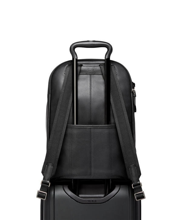 Tumi Harrison Warren Backpack i skinn Black Bombe-Ryggsekker-BagBrokers