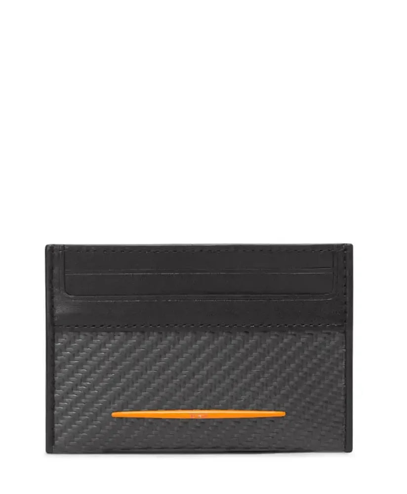 Tumi McLaren Slim Card Case Carbon/Papaya-Reisetilbehør-BagBrokers