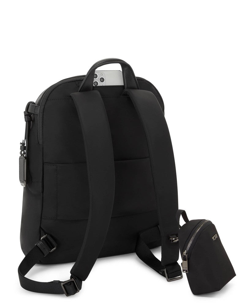 Tumi Voyageur Halsey Backpack Black/Gunmetal-Sekk-BagBrokers