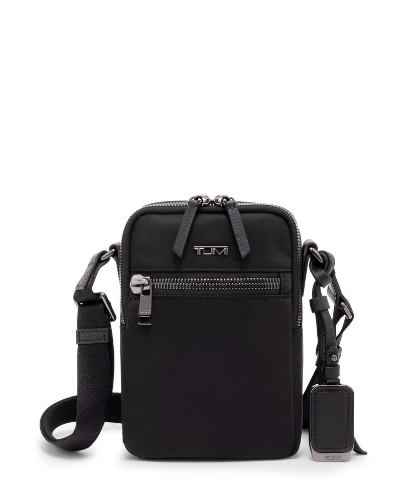 Tumi Voyageur Persia Crossbody Black/Gunmetal-Veske-BagBrokers