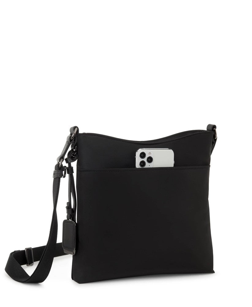 Tumi Voyageur Tyler Crossbody Black/Gunmetal-Veske-BagBrokers