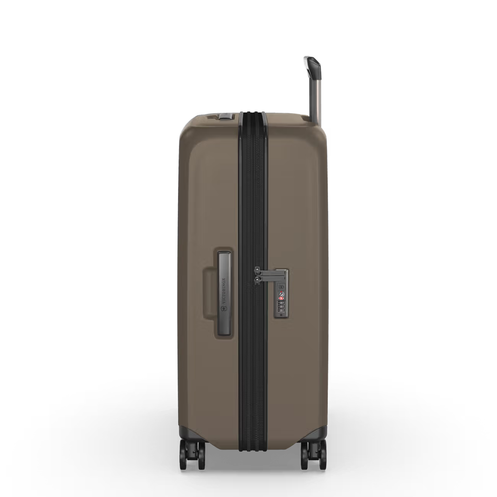 Victorinox Airox Advanced Medium utvidbar koffert Taupe Brown-Harde kofferter-BagBrokers
