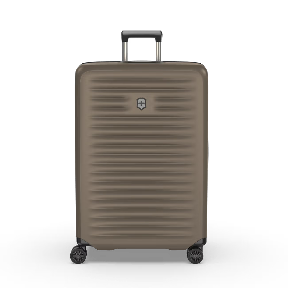 Victorinox Airox Advanced Stor utvidbar koffert Taupe Brown-Harde kofferter-BagBrokers