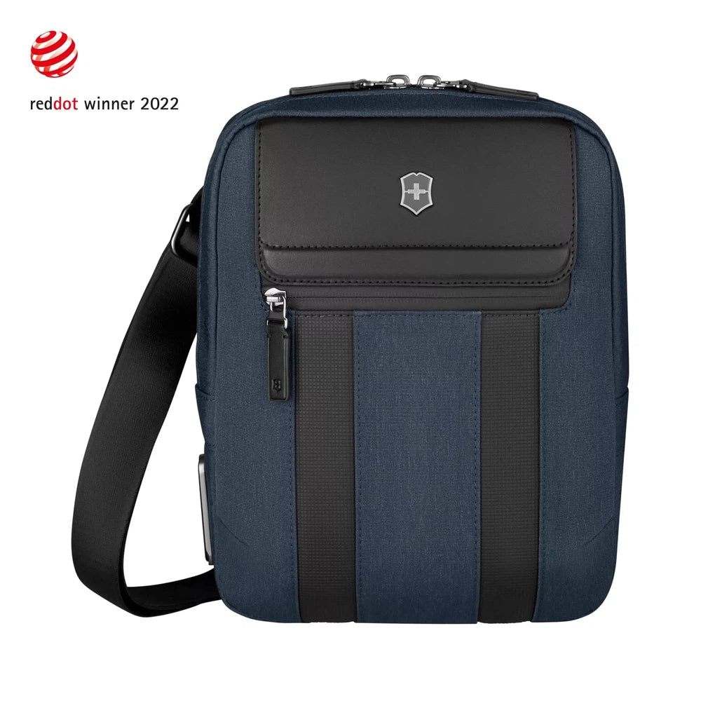 Victorinox Architecture URBAN 2 Crossbody Bag Blue/Black-crossover bag-BagBrokers